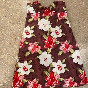 H&M floral halter dress